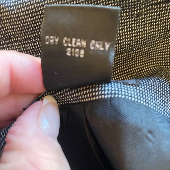 Raefella Ladies Blazer / Jacket Gray and Black Size 12 - Picture 5 of 5